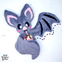 Cute Bat Plushie Sewing Pattern(Cute Bat Plushie Sewing Pattern) -Dragons' Garden cute bat plushie sewing pattern pattern dragons garden 809253