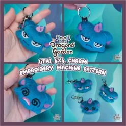 ITH Depresso Pal Head Charm Pattern Set(Ith Depresso Head Charm Pattern Set)