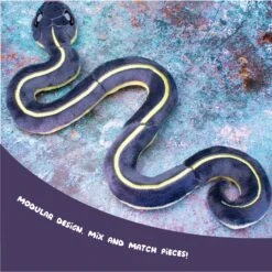 ITH Garter Snake Modular Plush Embroidery Pattern(Ith Garter Snake Modular Plush Embroidery Pattern) -Dragons' Garden gartersnakeListingPhotosTemplatedocument3