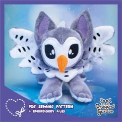 Griffin Plushie Sewing Pattern(Griffin Plushie Sewing Pattern)