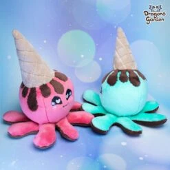 Icecream Octopus Plushie Sewing Kit(Icecream Octopus Plushie Sewing Kit) -Dragons' Garden icecream octopus plushie sewing kit sewing kit dragons garden sewing kit 773478