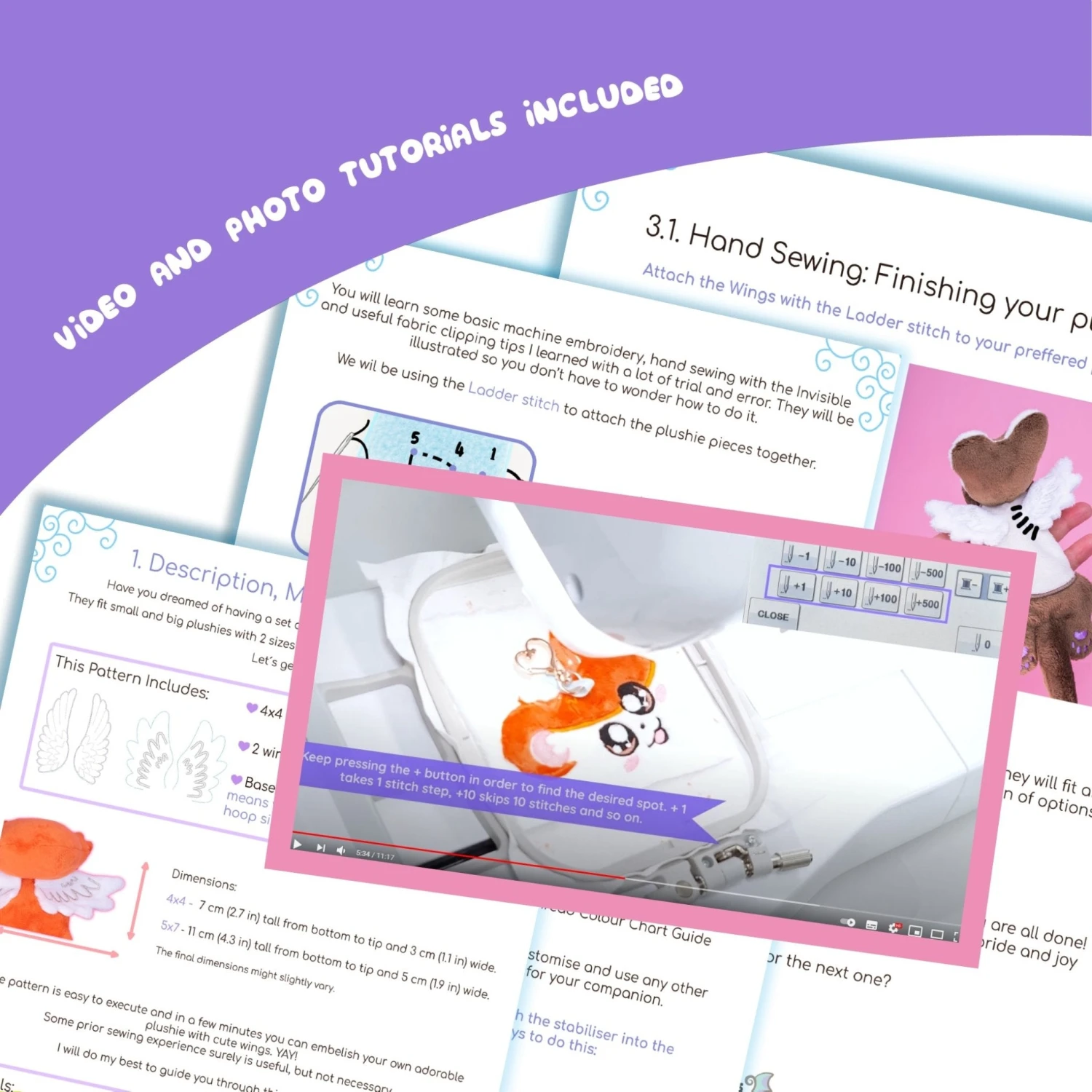 ITH Angel Wings Embroidery Pattern Addon(Ith Angel Wings Embroidery Pattern Addon) 2 ITH Angel Wings Embroidery Pattern Addon(Ith Angel Wings Embroidery Pattern Addon) - Image 2