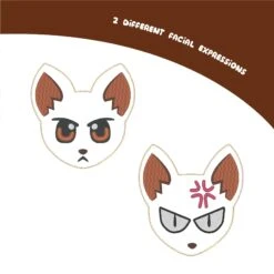 ITH Angry Cat Plush Embroidery Pattern(Ith Angry Cat Plush Embroidery Pattern) -Dragons' Garden ith angry cat plush embroidery pattern pattern dragons garden 989496