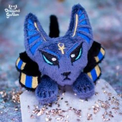 ITH Anubis Pattern(Ith Anubis Egyptian Jackal Plush Embroidery Pattern) -Dragons' Garden ith anubis egyptian jackal plush embroidery pattern pattern dragons garden 163357
