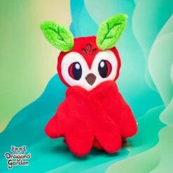 ITH Apple Fruit Owl Bird Plush Embroidery Pattern(Ith Apple Fruit Owl Plush Embroidery Pattern) -Dragons' Garden ith apple fruit owl plush embroidery pattern pattern dragons garden 497145