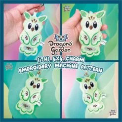 ITH Apple Owlet Bird Charm Pattern(Ith Apple Owlet Charm Pattern)