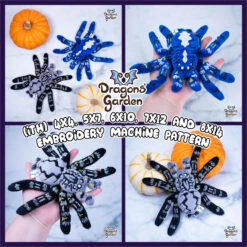 ITH Arboreal Tarantula Spider Plushie Pattern(Ith Arboreal Tarantula Spider Plushie Pattern)