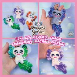 ITH Axolotl Charm Pattern(Ith Axolotl Charm Pattern)
