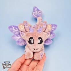 ITH Baroque Dragoness Plush Embroidery Pattern(Ith Baroque Dragoness Plushie Pattern) -Dragons' Garden ith baroque dragoness plushie pattern pattern dragons garden 929888