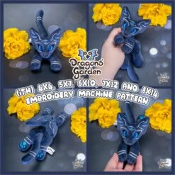 ITH Bastet Cat Godess(Ith Bastet Cat Godess Plushie Embroidery Pattern)