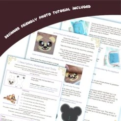 ITH Bear Plush(Ith Bear Plush Embroidery Pattern) -Dragons' Garden ith bear plush embroidery pattern pattern dragons garden 603398