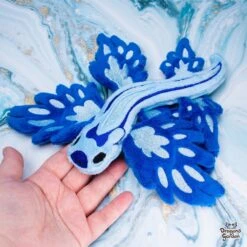 ITH Blue Dragon Sea Slug Plush Embroidery Pattern(Ith Blue Dragon Sea Slug Plush Embroidery Pattern) -Dragons' Garden ith blue dragon sea slug plush embroidery pattern pattern dragons garden 448626 1