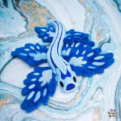 ITH Blue Dragon Sea Slug Plush Embroidery Pattern(Ith Blue Dragon Sea Slug Plush Embroidery Pattern) -Dragons' Garden ith blue dragon sea slug plush embroidery pattern pattern dragons garden 679090