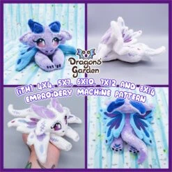 ITH Butterfly Dragoness Plushie Pattern(Ith Butterfly Dragoness Plushie Pattern)