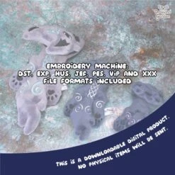 ITH Celtic Wolf Plush Embroidery Pattern(Ith Celtic Wolf Plush Embroidery Pattern) -Dragons' Garden ith celtic wolf plush embroidery pattern pattern dragons garden 343230