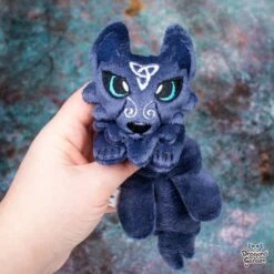 ITH Celtic Wolf Plush Embroidery Pattern(Ith Celtic Wolf Plush Embroidery Pattern) -Dragons' Garden ith celtic wolf plush embroidery pattern pattern dragons garden 726085