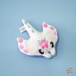 ITH Cherry Blossom Manta Plush Embroidery Pattern(Ith Cherry Blossom Manta Plush Embroidery Pattern) -Dragons' Garden ith cherry blossom manta plush embroidery pattern pattern dragons garden 184585