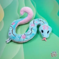 ITH Cherry Blossom Snake(Ith Cherry Blossom Snake Plush Embroidery Pattern) -Dragons' Garden ith cherry blossom snake plush embroidery pattern pattern dragons garden 226615