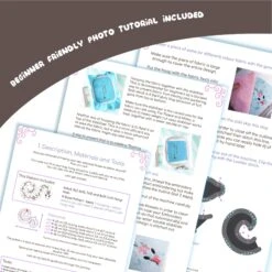 ITH Cherry Blossom Snake(Ith Cherry Blossom Snake Plush Embroidery Pattern) -Dragons' Garden ith cherry blossom snake plush embroidery pattern pattern dragons garden 566782