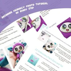 ITH Chibi Dolls In Animal Costumes Plushies Embroidery Pattern(Ith Chibi Dolls In Animal Costumes Plushies Embroidery Pattern) -Dragons' Garden ith chibi dolls in animal costumes plushies embroidery pattern pattern dragons garden 484878