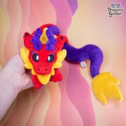 ITH Chinese Dragon Plush Embroidery Pattern(Ith Chinese Dragon Plush Embroidery Pattern) -Dragons' Garden ith chinese dragon plush embroidery pattern pattern dragons garden 263180