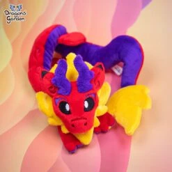 ITH Chinese Dragon Plush Embroidery Pattern(Ith Chinese Dragon Plush Embroidery Pattern) -Dragons' Garden ith chinese dragon plush embroidery pattern pattern dragons garden 878982