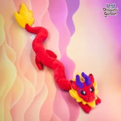 ITH Chinese Dragon Plush Embroidery Pattern(Ith Chinese Dragon Plush Embroidery Pattern) -Dragons' Garden ith chinese dragon plush embroidery pattern pattern dragons garden 945987