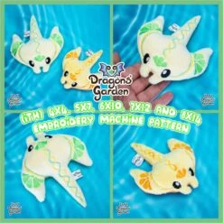 ITH Citrus Manta Plush Embroidery Pattern(Ith Citrus Manta Plush Embroidery Pattern)