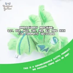 ITH Classic Dragons Plushie Patterns(Ith Classic Dragons Plushie Patterns 1) -Dragons' Garden ith classic dragons plushie patterns pattern dragons garden 335010
