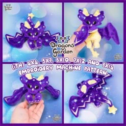 ITH Constellation Dragoness Plushie Pattern(Ith Constellation Dragoness Plushie Pattern)