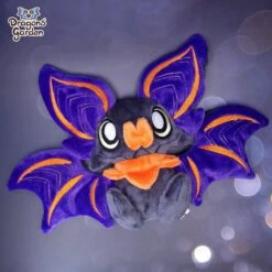 ITH Cuddly Sitting Bat(Ith Sitting Bat) -Dragons' Garden ith cuddly sitting bat pattern dragons garden patreon 111996