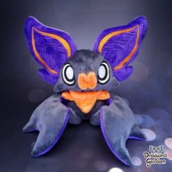 ITH Cuddly Sitting Bat(Ith Sitting Bat) -Dragons' Garden ith cuddly sitting bat pattern dragons garden patreon 312166