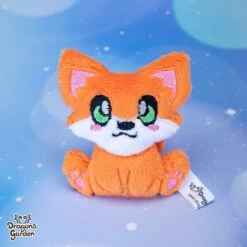ITH Cute Fox Blob Plushie Pattern(Ith Cute Fox Blob Plushie Pattern) -Dragons' Garden ith cute fox blob plushie pattern pattern dragons garden 938730