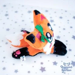 ITH Cute Fox Plushie Embroidery Pattern(Ith Cute Fox Plushie Embroidery Pattern) -Dragons' Garden ith cute fox plushie embroidery pattern pattern dragons garden 318439
