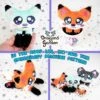 ITH Cute Fox Plushie Embroidery Pattern(Ith Cute Fox Plushie Embroidery Pattern)