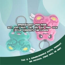 ITH Cute Frog Charm Plushie Pattern(Ith Cute Frog Charm Plushie Pattern) -Dragons' Garden ith cute frog charm plushie pattern pattern dragons garden 105047