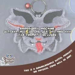 ITH Cute Krampus Charm(Ith Cute Krampus Charm) 13 ITH Cute Krampus Charm(Ith Cute Krampus Charm) -Dragons' Garden ith cute krampus charm pattern dragons garden patreon 262501