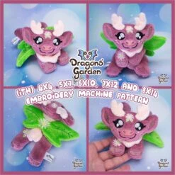 ITH Daisy Fawn Plushie Embroidery Pattern(Ith Daisy Fawn Plushie Embroidery Pattern)