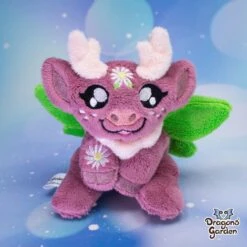 ITH Daisy Fawn Plushie Embroidery Pattern(Ith Daisy Fawn Plushie Embroidery Pattern) -Dragons' Garden ith daisy fawn plushie embroidery pattern pattern dragons garden 640035