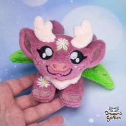 Dragons' Garden -Dragons' Garden ith daisy fawn plushie embroidery pattern pattern dragons garden 846724