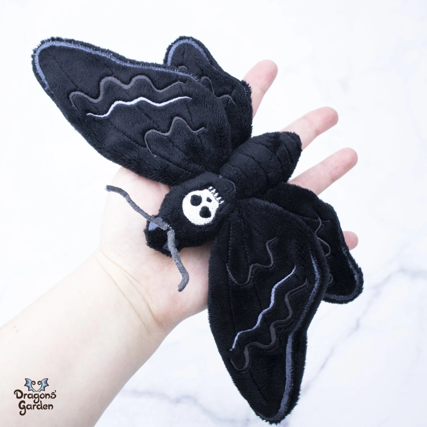 ITH Death Moth Plushie Embroidery Pattern(Ith Death Moth Plushies Embroidery Pattern) 4 ITH Death Moth Plushie Embroidery Pattern(Ith Death Moth Plushies Embroidery Pattern) - Image 4
