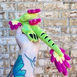 ITH Deinonychus Raptor Dinosaur Plush Embroidery Pattern(Ith Raptor Dinosaur Plush Embroidery Pattern) -Dragons' Garden ith deinonychus raptor dinosaur plush embroidery pattern pattern dragons garden 141343