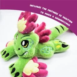 ITH Deinonychus Raptor Dinosaur Plush Embroidery Pattern(Ith Raptor Dinosaur Plush Embroidery Pattern) -Dragons' Garden ith deinonychus raptor dinosaur plush embroidery pattern pattern dragons garden 419790