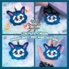 ITH Dust Bunny Charm Plushie Pattern(Ith Dust Bunny Charm Plushie Pattern)