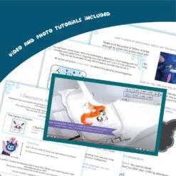 ITH Dust Bunny Charm Plushie Pattern(Ith Dust Bunny Charm Plushie Pattern) -Dragons' Garden ith dust bunny charm plushie pattern pattern dragons garden 850532