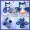 ITH Fairy Owl Bird Plush Embroidery Pattern(Ith Fairy Owl Plush Embroidery Pattern)