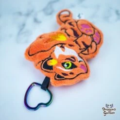ITH Fire Tiger Charm Plushie Pattern(Ith Fire Tiger Charm Plushie Pattern) -Dragons' Garden ith fire tiger charm plushie pattern pattern dragons garden 316244