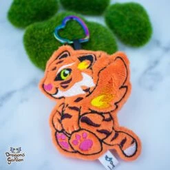 ITH Fire Tiger Charm Plushie Pattern(Ith Fire Tiger Charm Plushie Pattern) -Dragons' Garden ith fire tiger charm plushie pattern pattern dragons garden 877687