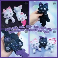 ITH Galaxy Wolf Plush Embroidery Pattern(Ith Galaxy Wolf Plush Embroidery Pattern)