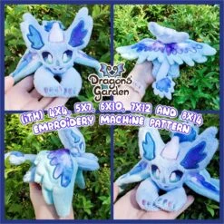 ITH Griffin Dragon Plushie Pattern(Ith Griffin Dragon Plushie Pattern)